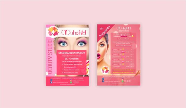 Beispiel Printdesign